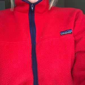 Patagonia fleece full zip sweater